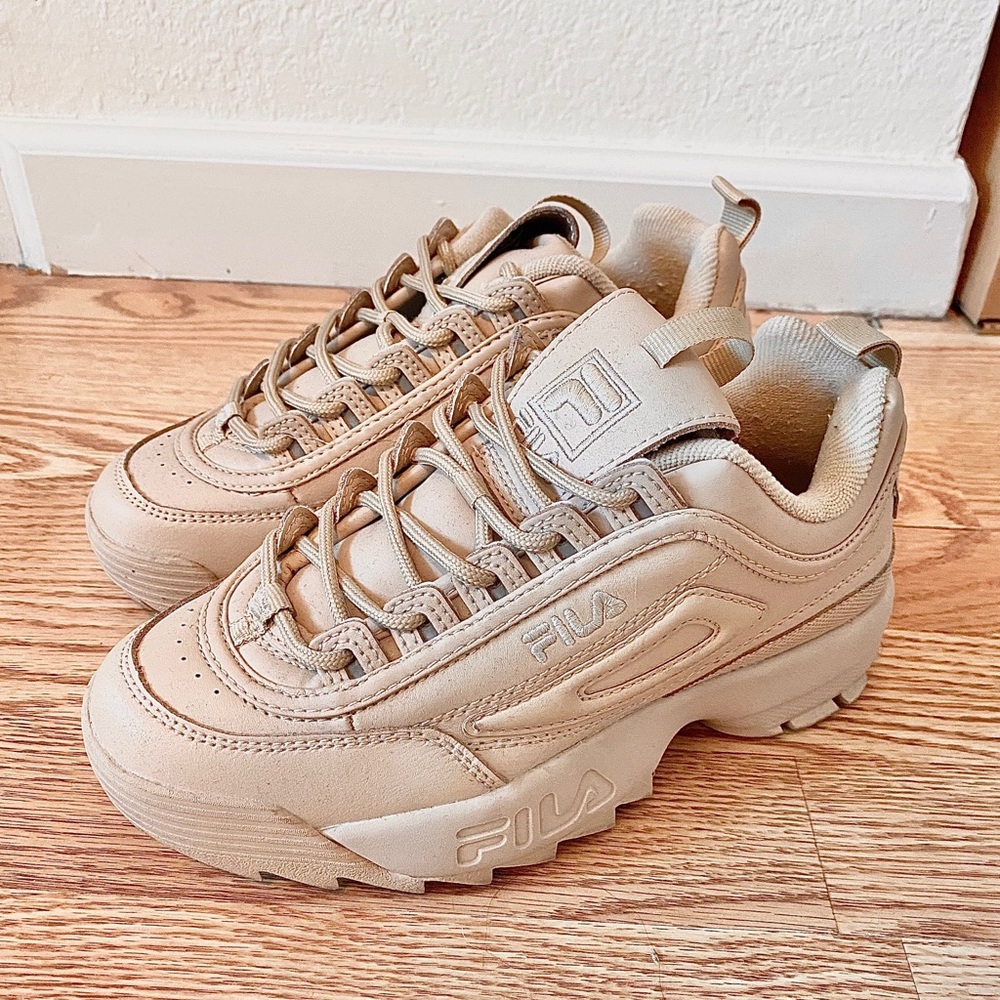 Fila Disruptor 2 Sneakers Tan Beige